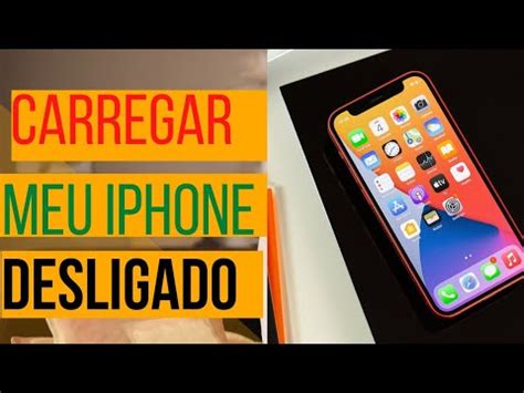 COMO CARREGAR IPHONE IPAD DESLIGADO CARREGAR RÁPIDO SEU IPHONE YouTube