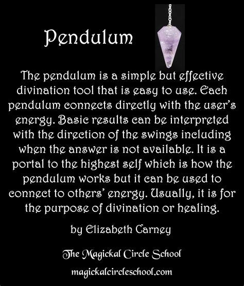 How to program a pendulum using your pendulum for more than yes and no