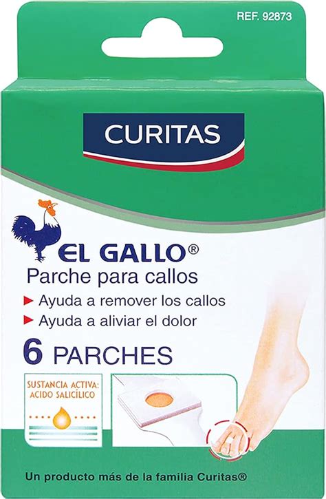 Curitas El Gallo Parche Para Callos Alivia El Dolor Provocado Por Los