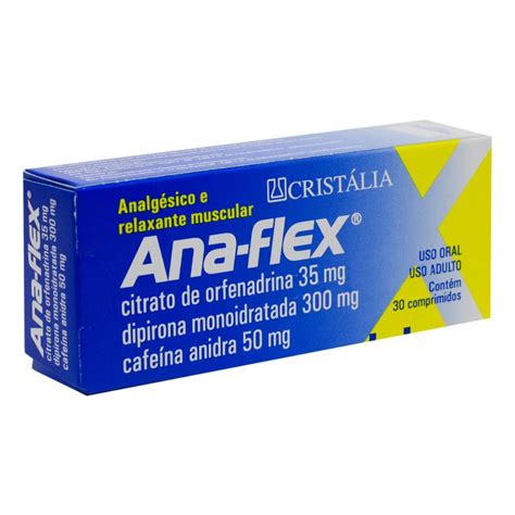 Comprar Anaflex Comprimidos Cristalia Drogaria Nova Esperan A