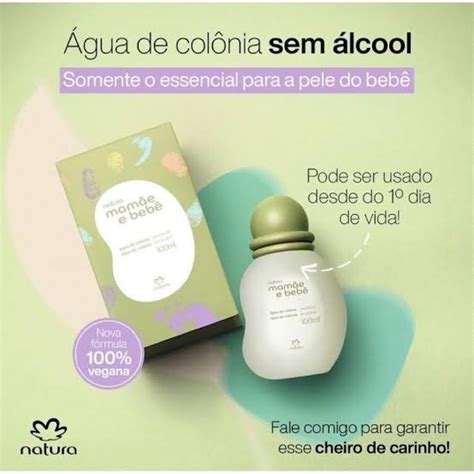 Colonia Mamae Bebe Natura 100ml Shopee Brasil