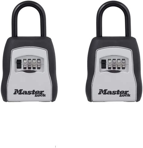 Master Lock 5400d Set Your Own Combination Portable Lock Box 5 Key