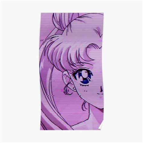 Sailor Moon Vaporwave Poster For Sale By Asaha17 Redbubble
