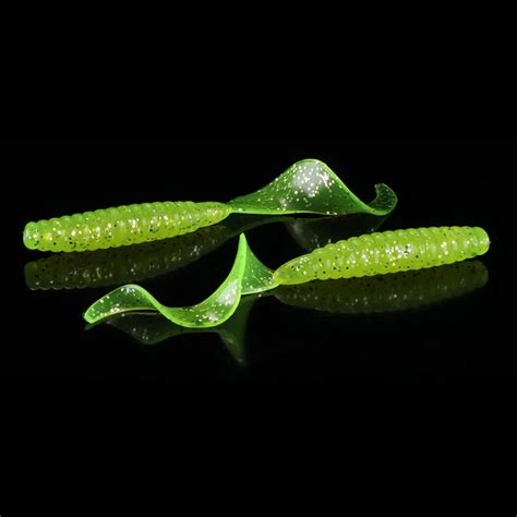 Aliexpress Buy WALK FISH 5PCS Lot 70mm 3 2g Curly Tail Soft Lure