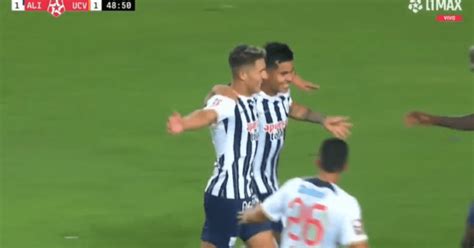 Gol De Alianza Lima Catriel Cabellos Anota Espectacular Golazo Y Pone