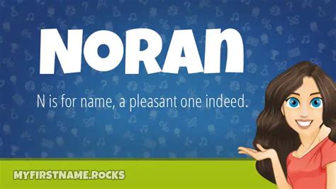Noran First Name Personality & Popularity