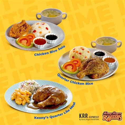 3 Jul 2023 Onward Kenny Rogers Roasters Lunch Set Promo