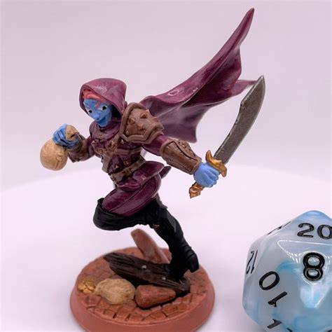 Dnd Painted Miniatures Rpg Miniatures Female Elf Blade Dancer Assassin