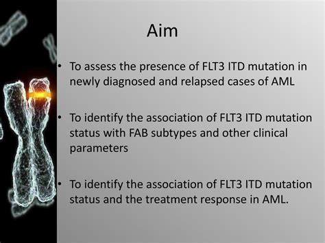 Flt Internal Tandem Duplication Itd Mutation In Acute Myeloid