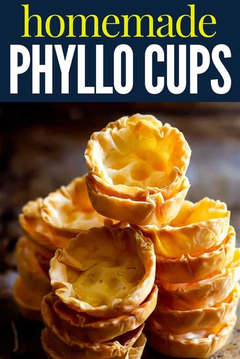 Phyllo Cups How To Make Them Homemade For Appetizers And Desserts