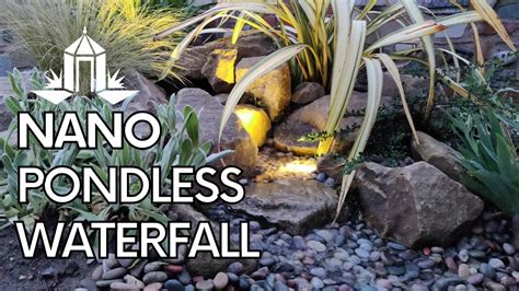 How To Build A Pondless Waterfall Pondless Waterfall Build Garden Waterfall Kit Uk Youtube