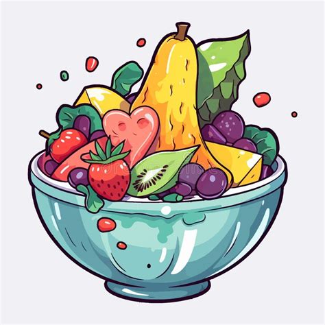 Salad Bowl Clip Art Stock Illustrations – 279 Salad Bowl Clip Art Stock ...