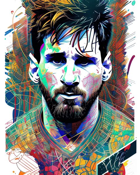 Lionel Messi Graphic Creative Fabrica