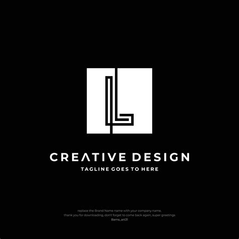 Letter L logo design. Creative Initial letter L logo. Letter H symbol ...