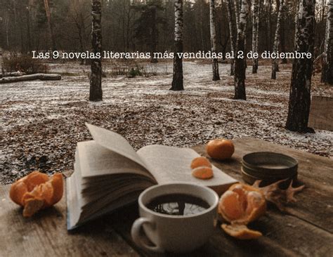 Las 9 novelas literarias más vendidas al 2 de diciembre El Placer de