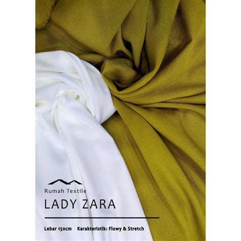 Jual LADY ZARA LADY ZARA ORIGINAL KAIN LADY ZARA KAIN CREPE CREPE