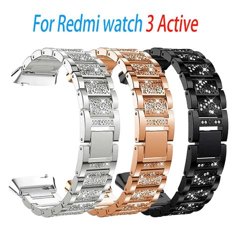 Redmi I In Metal Kay Izle 3 Aktif Smartwatch Correa Elmas Bilekli I