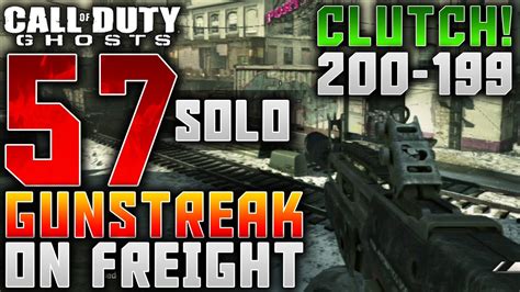 Cod Ghosts Crazy Solo Gunstreak W Fad On Freight Clutch