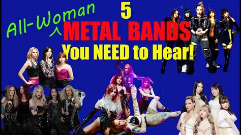 5 All Woman Metal Bands You Need To Hear Youtube