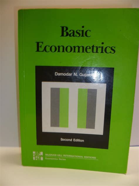 Basic Econometrics Damodar N Gujarati Amazon Books