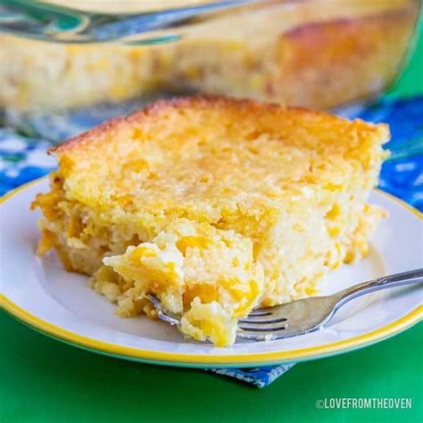 Jiffy Corn Casserole • Love From The Oven