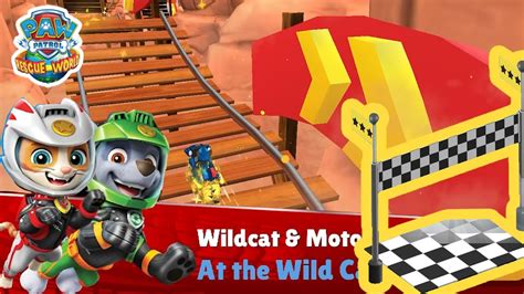 🏁⭐🐶paw Patrol Rescue World 93 Wow New Moto Summer Update Wildcat