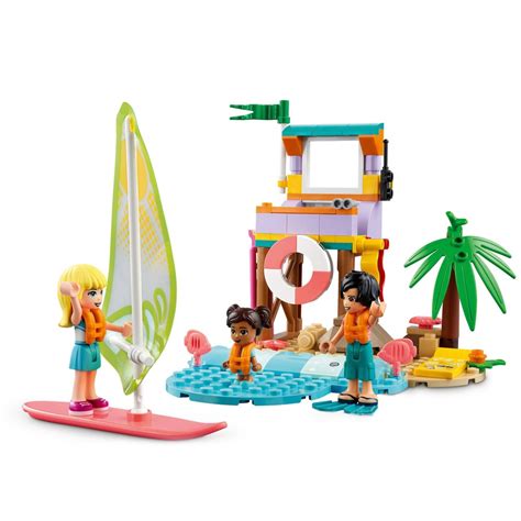 Lego 41710 Friends Surfer Beach Fun Holiday Set And Mini Dolls Smyths