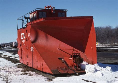 Canadian National 55501 Train Model Railroad Snow Plow