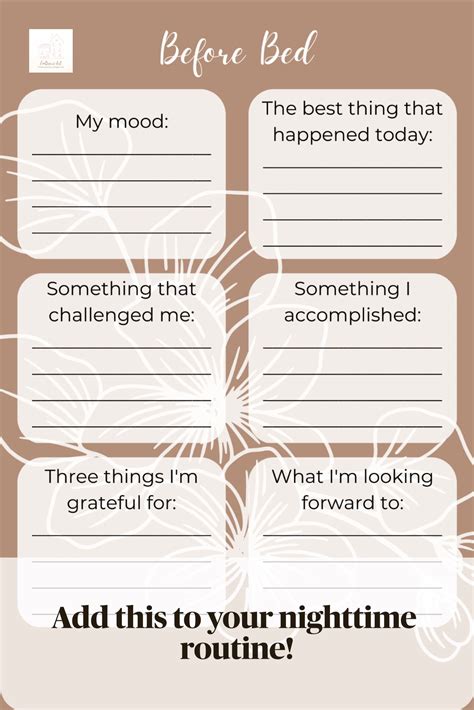 Clear Your Mind Before Bed