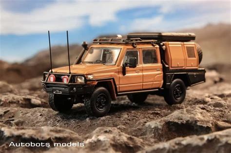 Autobots Modelos 1 64 Land Cruiser Lc79 Camioneta De Doble Cabina Coche