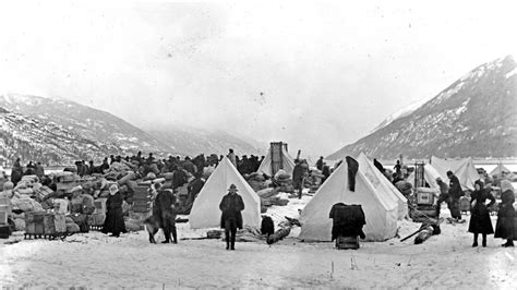 Klondike Gold Rush Stunning Photos Capture Prospectors Trying To