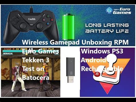 Wireless Gamepad Controller Unboxing RPM Euro Games Windows PS3 Android