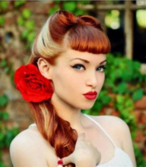 This Ones A Must Rockabilly Hair Pin Up Hair Retro Hairstyles