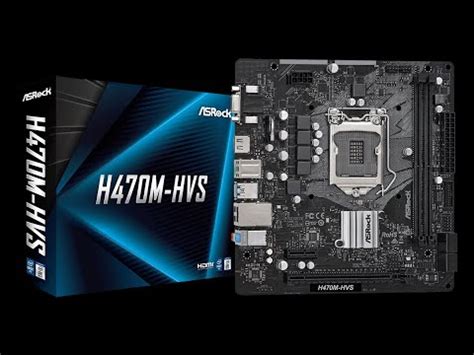 Asrock H M Hvs Motherboard Unboxing And Overview Youtube