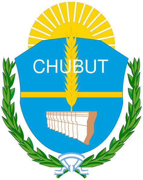 ملف:Escudo de la Provincia de Chubut.svg - المعرفة