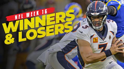 Nfl Week 16 Winners And Losers Russell Wilson Broncos Hit New Low In