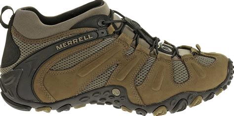 Merrell Leather Chameleon Prime Stretch Hiking Shoes In Green For Men Lyst