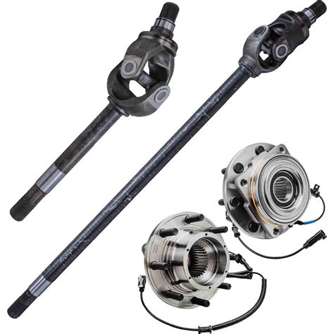 Detroit Axle Front 4pc Wheel Bearing Hubs Kit For 2011 2014 Ford F