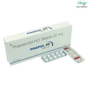 Propranolol Hcl Tablets 20 mg | Pharma Franchise, Manufacturer and Supplier