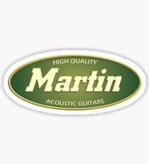 Martin Guitar Stickers Redbubble