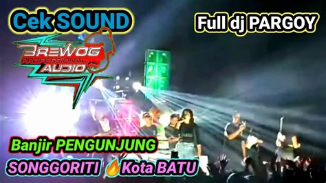 Cek SOUND BREWOG Audio Penonton MBLUDAK Full Dj PARGOY SONGGORITI