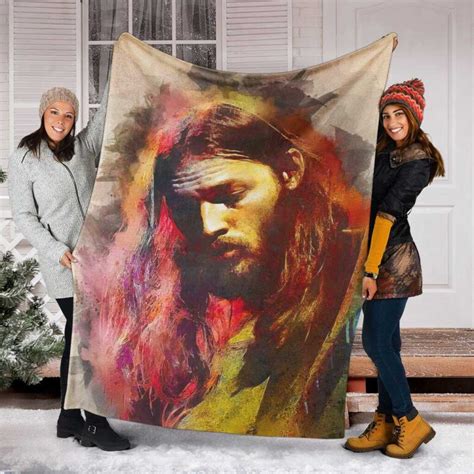 Pink Floyd Fleece Blanket Portrait Of David Gilmour Digital Art