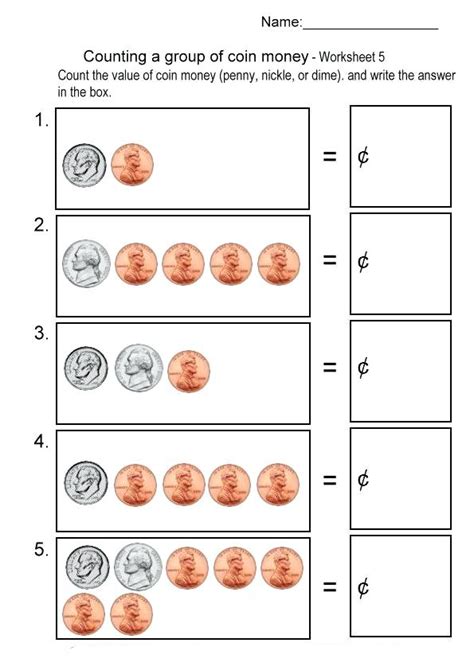 2nd Grade Money Worksheets Artofit