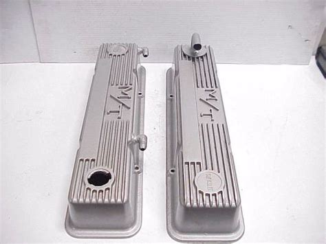 Purchase 60s Mickey Thompson Finned Aluminum Valve Covers For SB Chevy