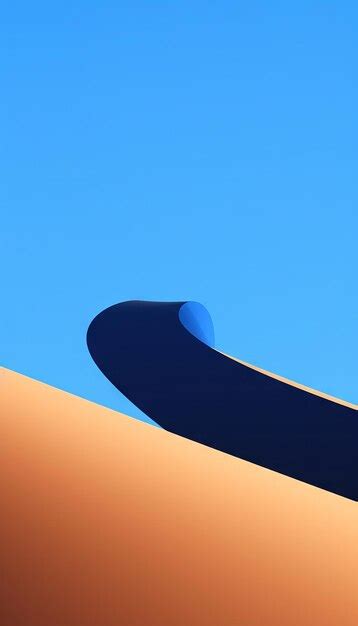 Premium Photo | Illustration of beauty of a minimalist desert landscape