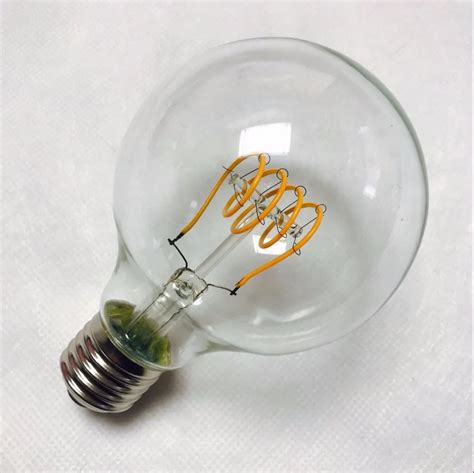 New Ideas 2017 Flexible Filament Led Bulbs Antique Warm Glow 2200k G125