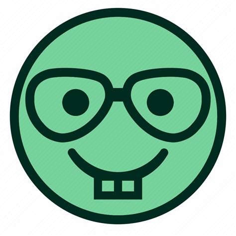 Emoji Genius Innocent Mind Nerd Smart Smiley Icon Download On