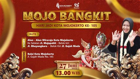 Live Streaming Mojo Bangkit Start Alun Alun Kota Mojokerto Youtube