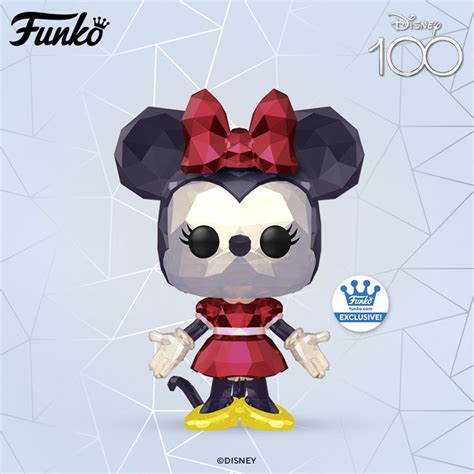 New Exclusive Disney Th Funko Pop Vinyl Minnie Mouse Facet Figure