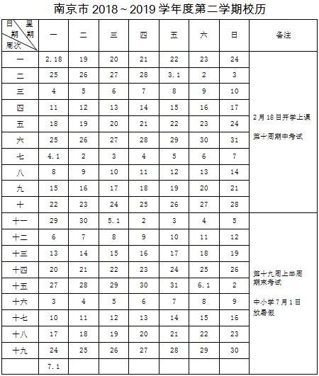 南京中小學最新校歷公佈！下學期9月3日開學，寒假時間也定了 每日頭條